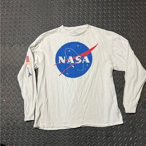 White Long Sleeve Tee